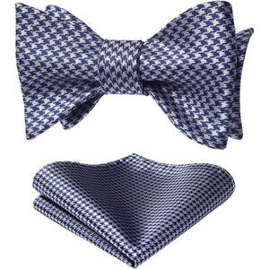 Bow Ties for Men G-02 Grey/Navy